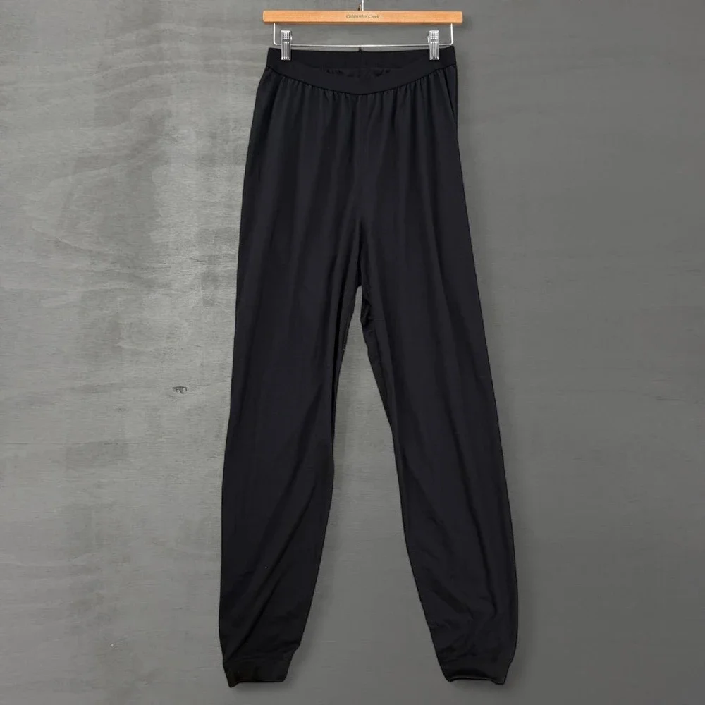 Vintage Patagonia Capilene Base Layer Pants Black Athletic USA MADE Leggings XL